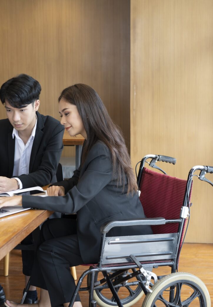 handicapped-woman-in-wheelchair-working-on-new-bus-2024-11-27-04-30-03-utc handicapped-woman-in-wheelchair-working-on-new-bus-2024-11-27-04-30-03-utc